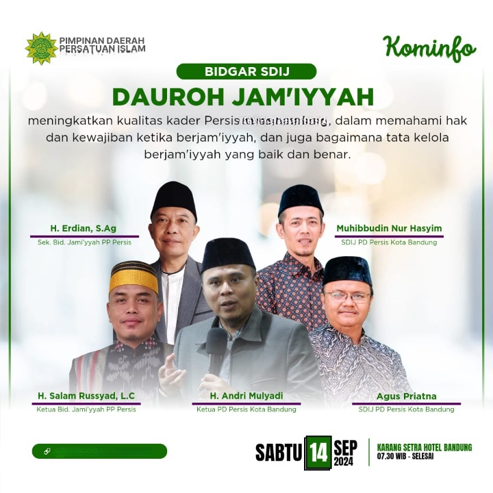 Dauroh Jamiyyah SDIJ PD PERSIS Provinsi Papua Barat Daya